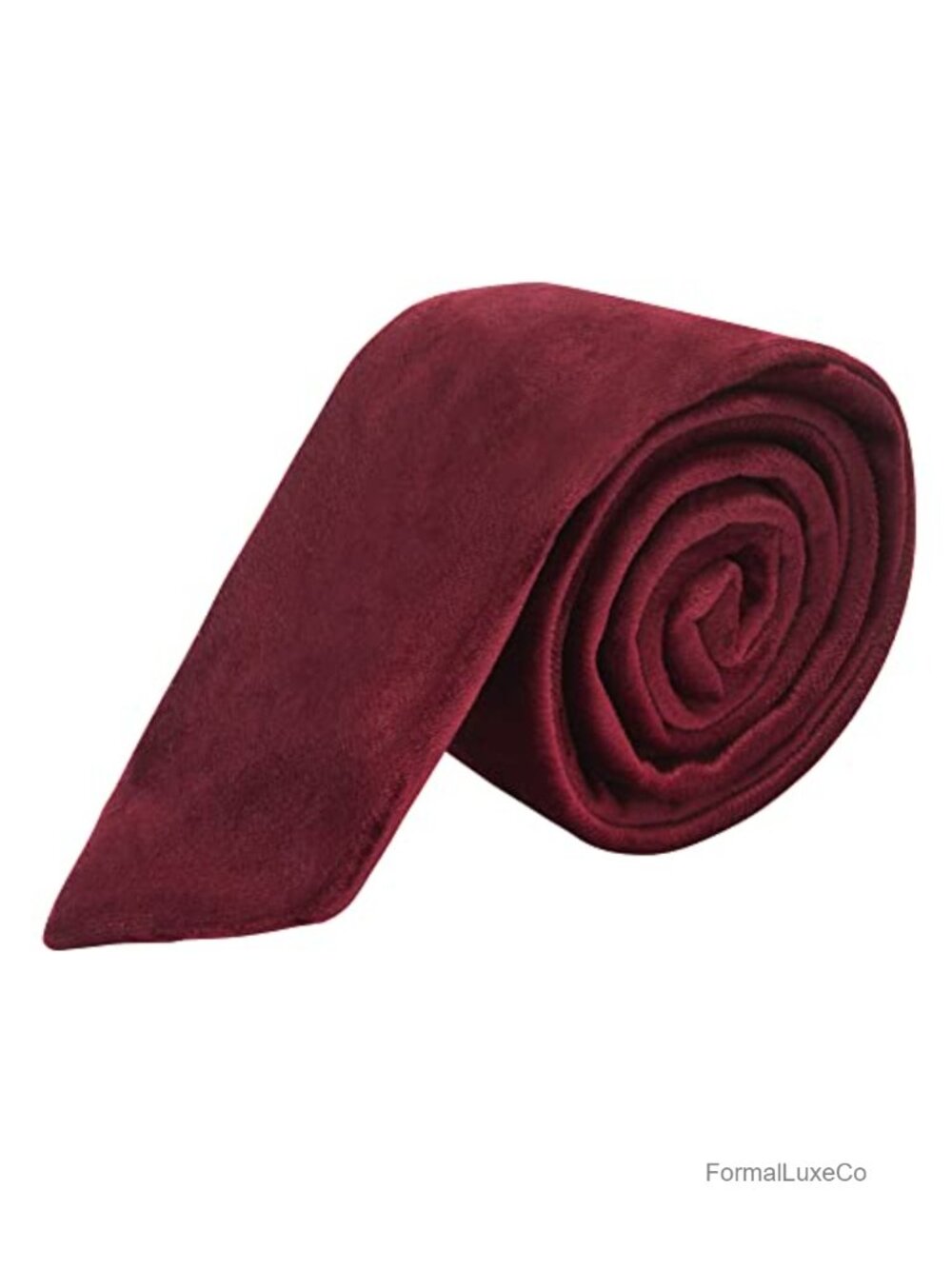 Velvet Necktie Formal Necktie Classic Solid Tie